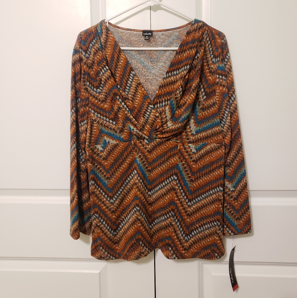 *NWT* Rafaella Extra Large (XL) 3/4 Sleeved Sweater